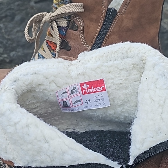 Womens Rieker Boots, size 41 - Picture 3 of 4